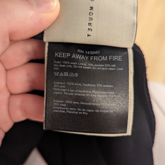 Roland Mouret NWT Black Fontana Dress Size 8 UK 12 - Picture 8 of 10